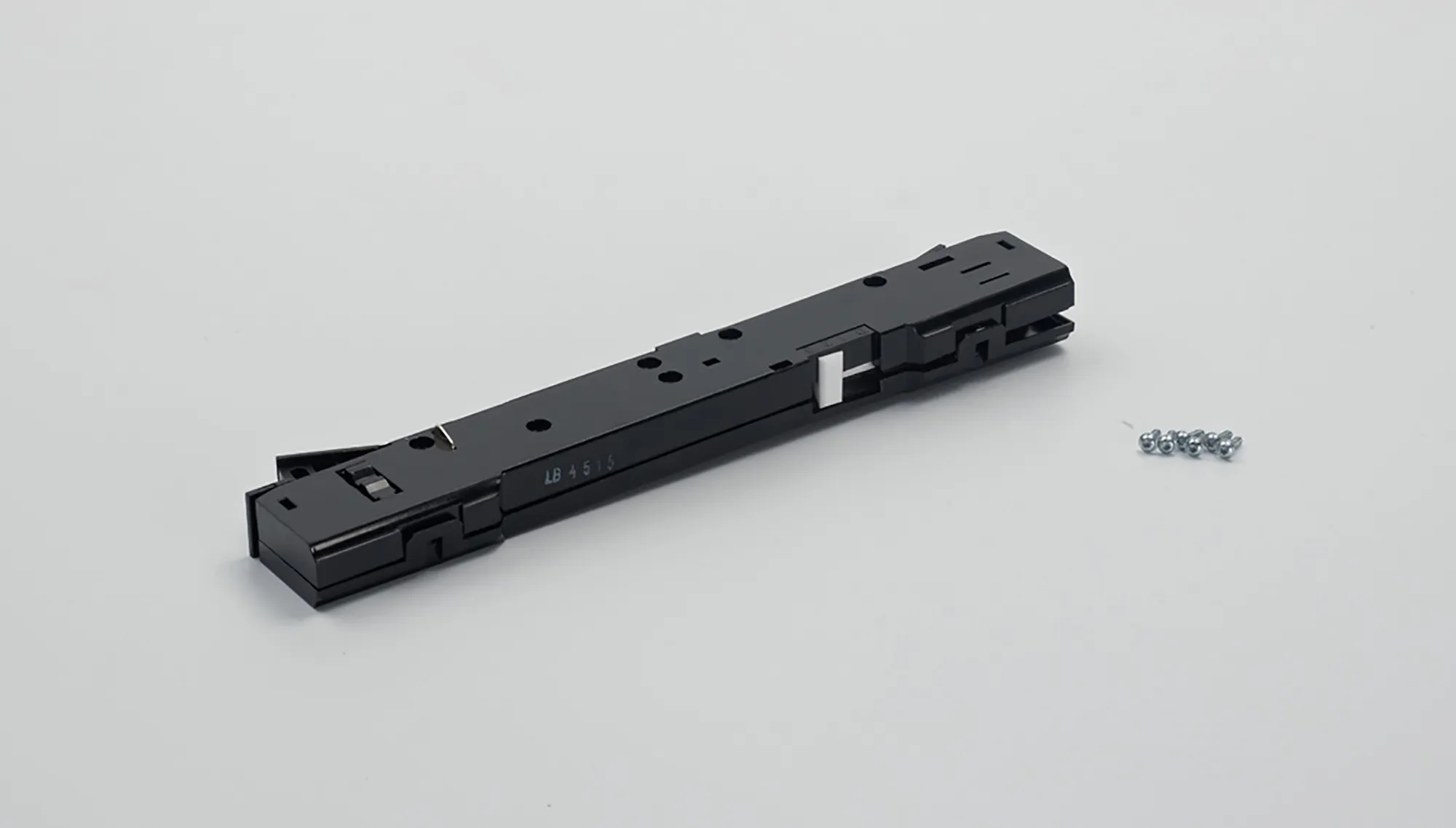 In-Trac Adapter 3 Circ. Track 6A Induct/ Resist Load Screwless Connection Data Bus 555 1 6533 2  Eutrac Adapters & Components-Black